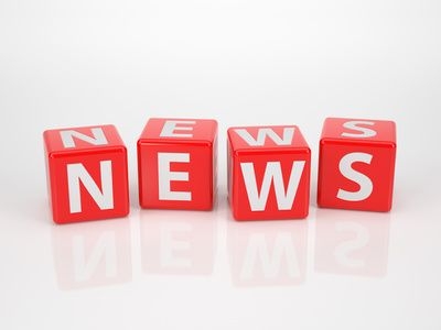 News - Series Words out of Letter Dices (red)