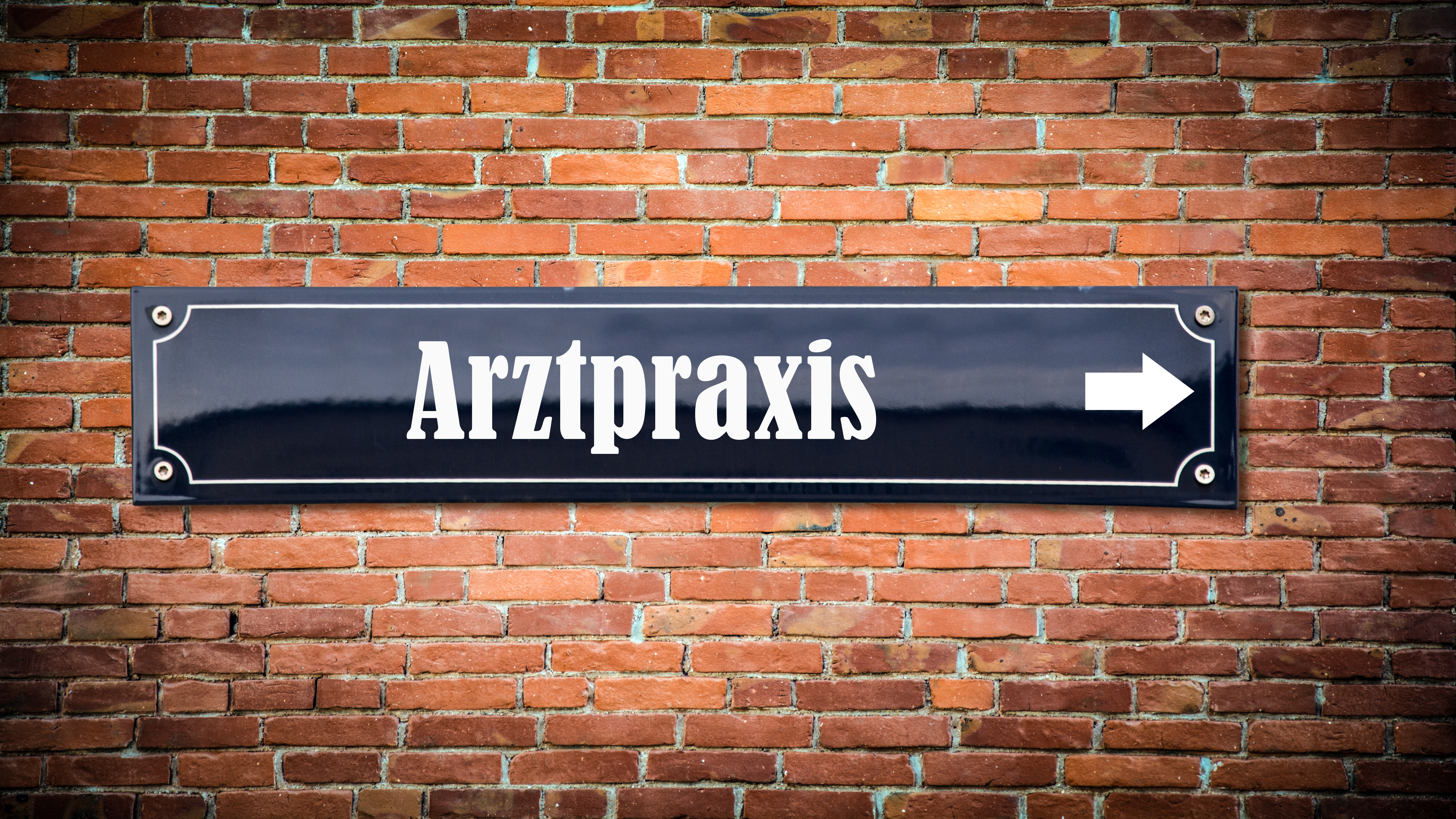 Schild 404 - Arztpraxis
