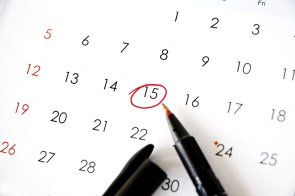 pen marked on date