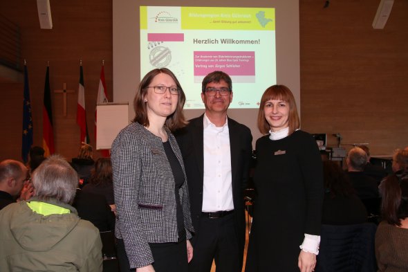 Susanne Koch, Agnieszka Salek und Jürgen Schlicher