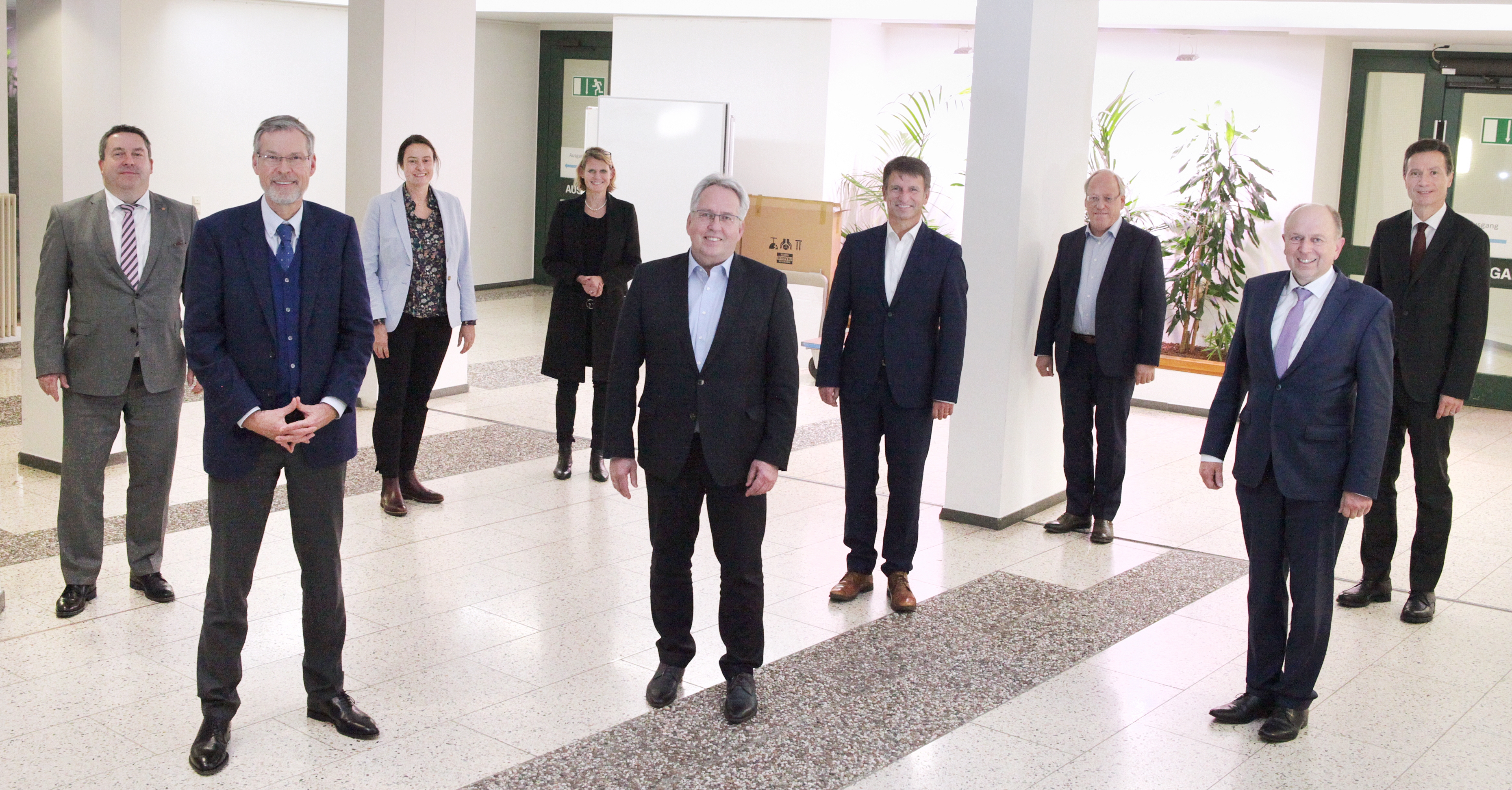 Gruppenfoto der Landräte