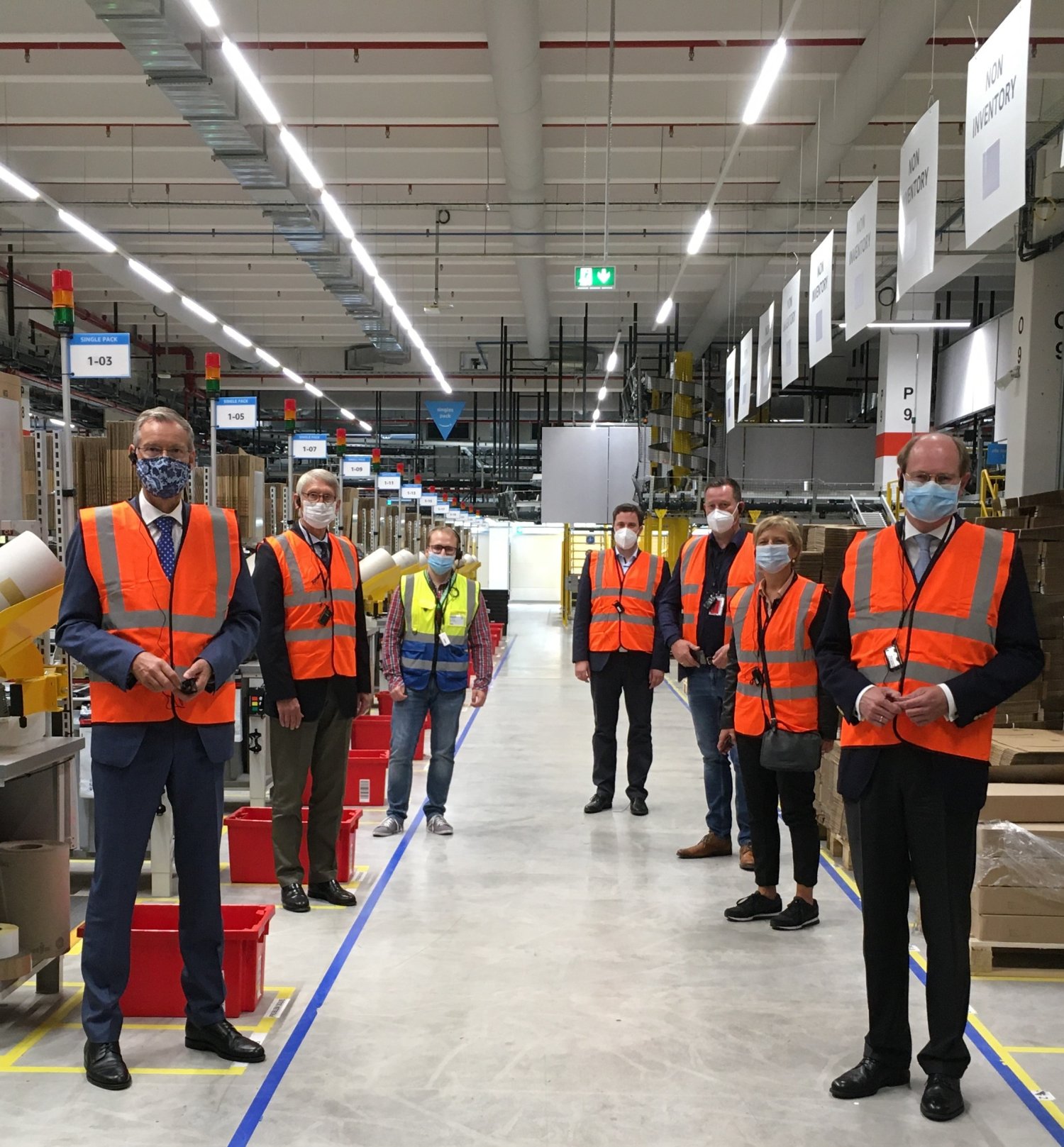 09.09.2020 Amazon Logistikzentrum Startseite