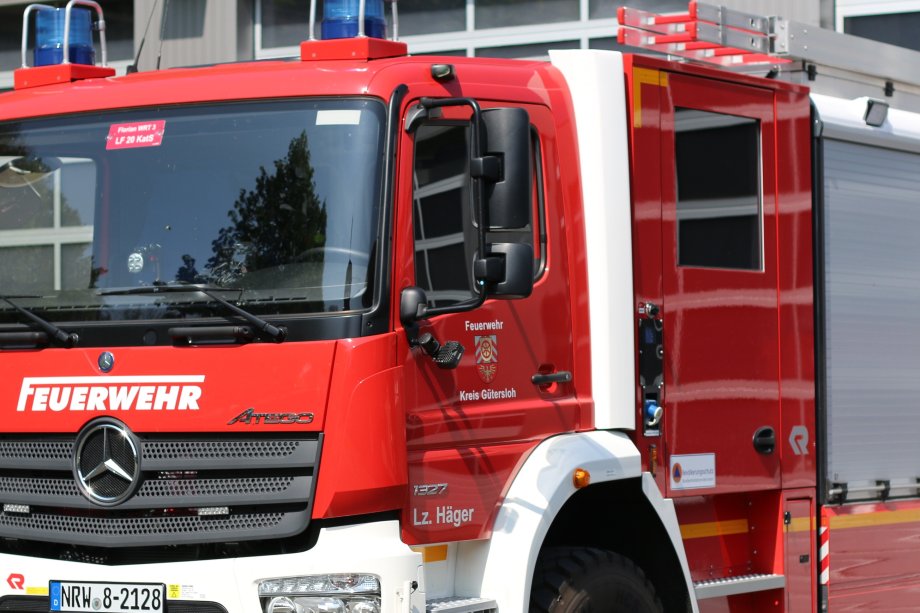 Feuerwehrfahrzeug Katastrophenschutz