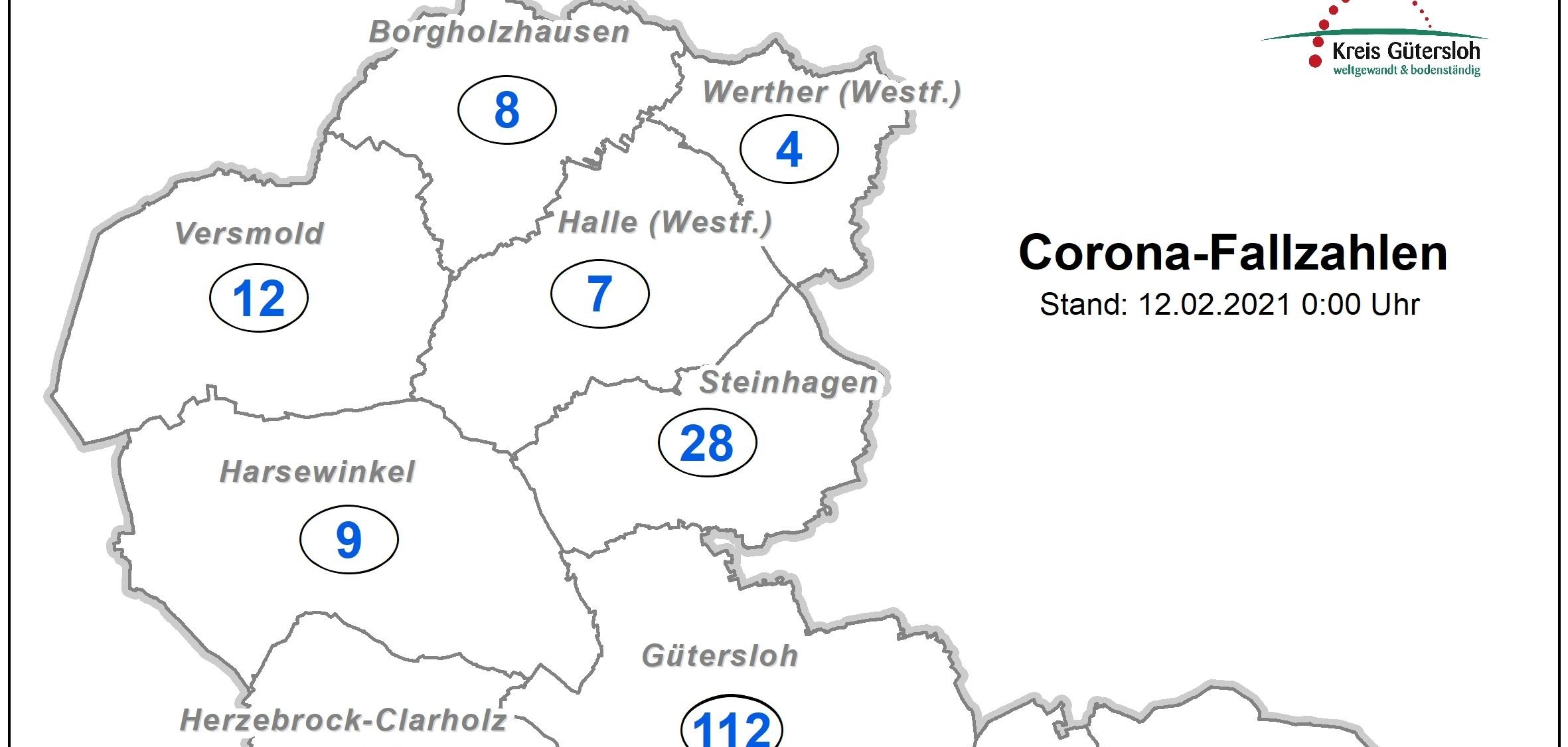 Coronakarte Kreis GT Coronakarte Kreis GT