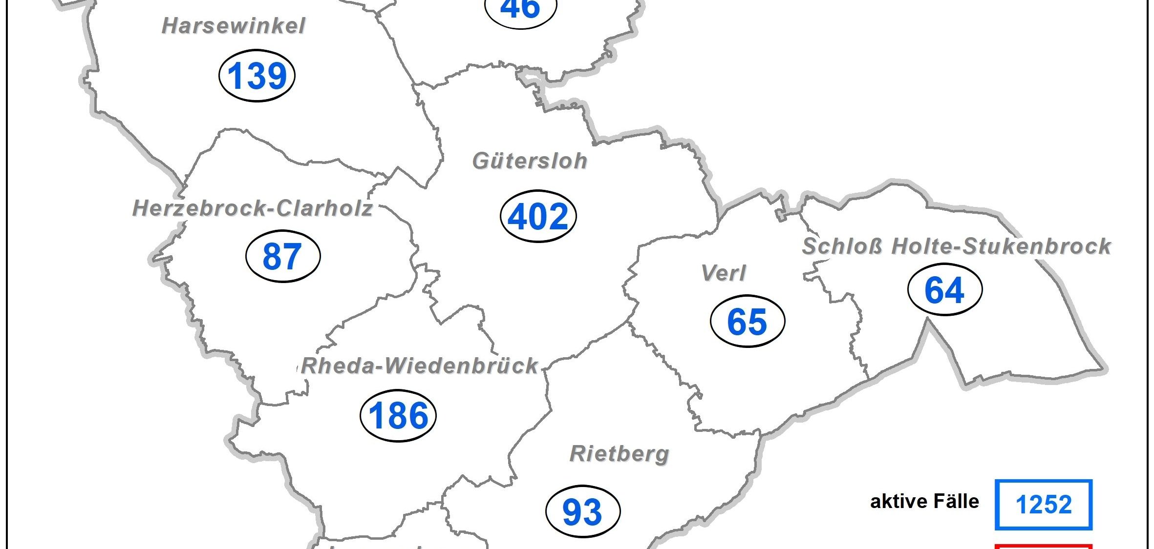 Coronakarte Kreis GT