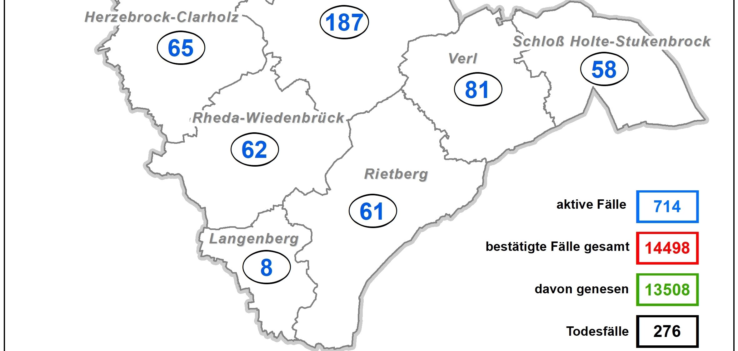 Coronakarte Kreis GT