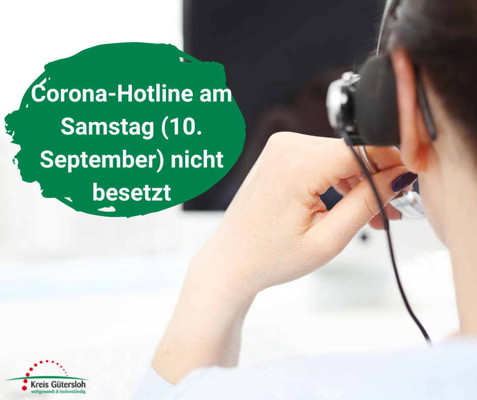 Corona-Hotline am Samstag nicht erreichbar