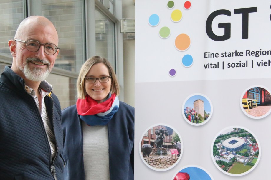 Mareike Bußkamp gibt nach vier Jahren den Job der Regionalmanagerin für die VOTAL-Region GT 8 ab an Alexander Jaegers. 