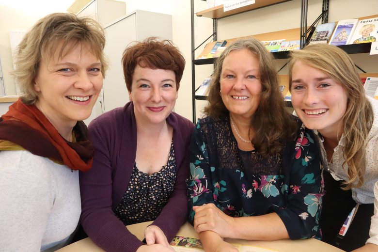 Das Team der BIGS (v.l.) Sabine Baum, Katja Prause, Jenny von Borstel und Kristin Schula. 