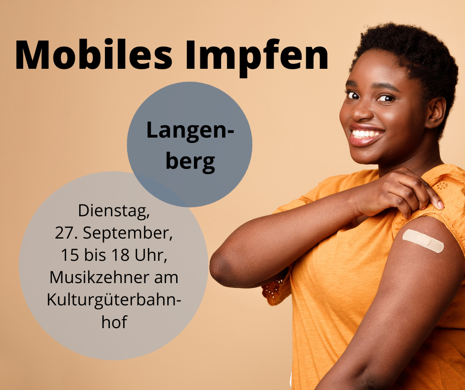 Mobiles Impfen in Langenberg am 27. September