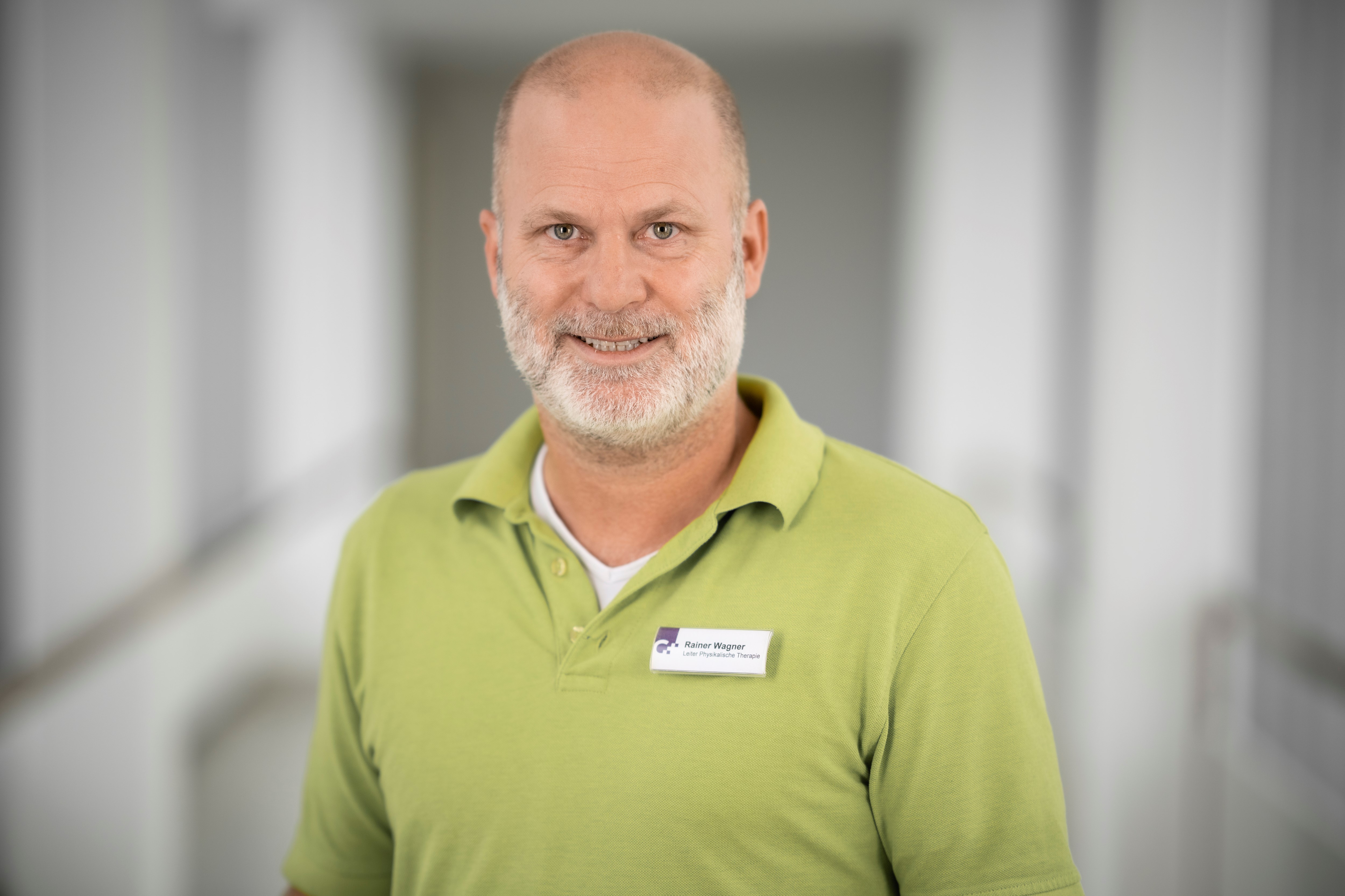 Rainer Wagner, Leiter der Physikalischen Therapie am Klinikum Gütersloh. 