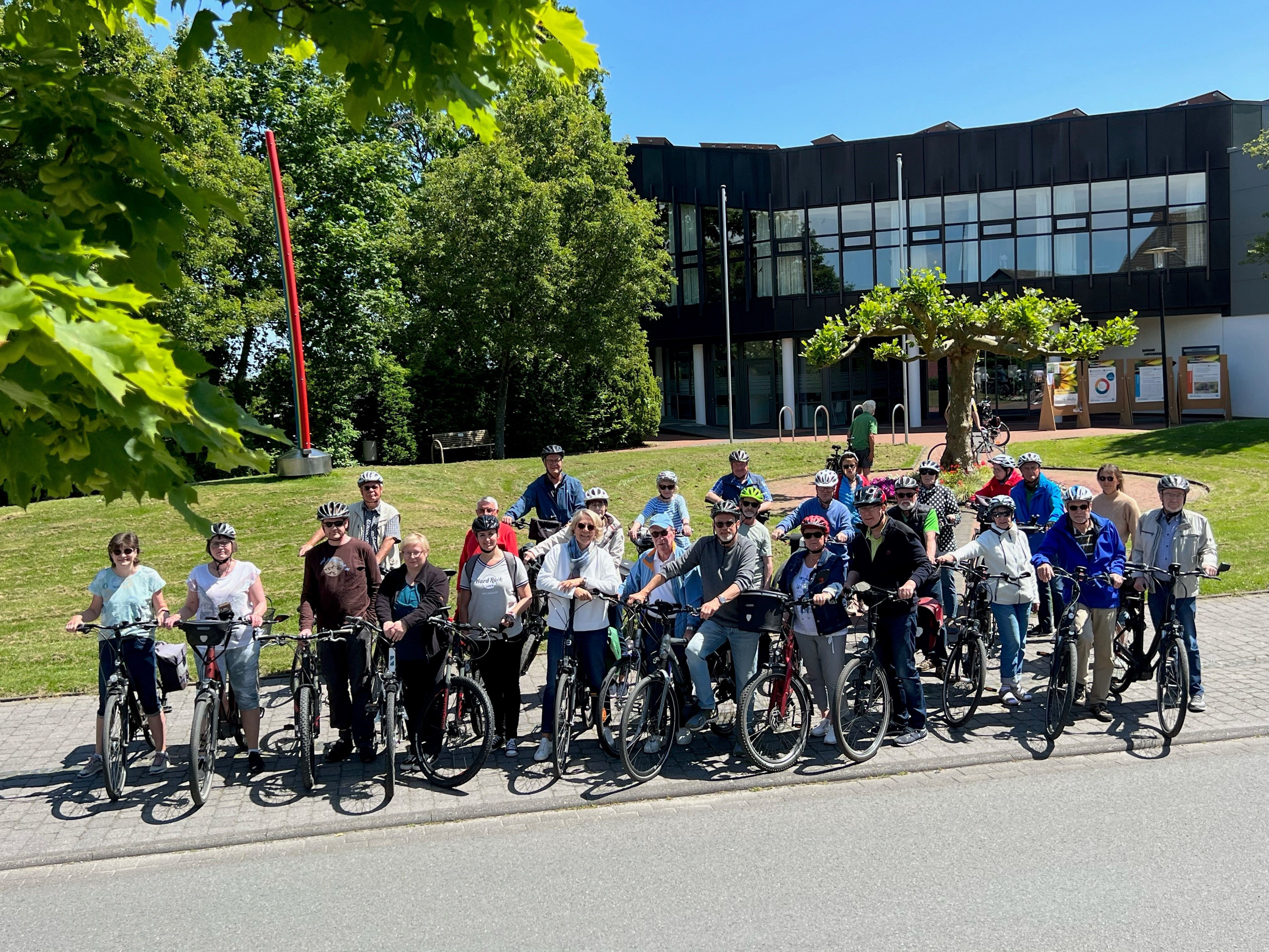 Foto der Radtour am Klimaschutztag 2023