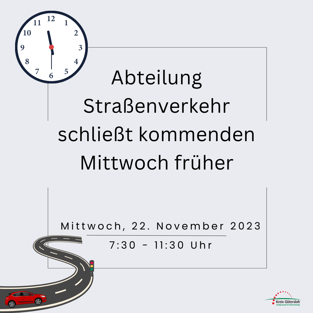 Grafik zur Abteilung Straßenverkehr