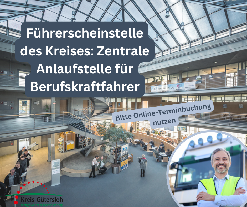 Grafik Führerscheinstelle Berufskraftfahrer