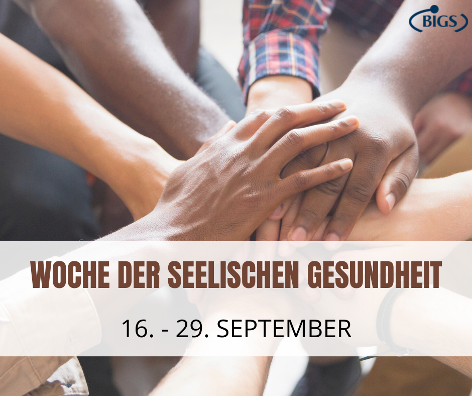 Bild von aufeinanderliegenden Händen