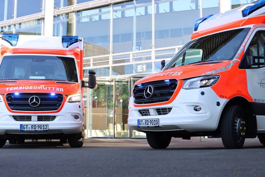 Archivfoto neue Rettungswagen Kreis Gütersloh