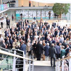 Empfang im Foyer