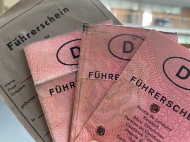 Alte Führerscheine