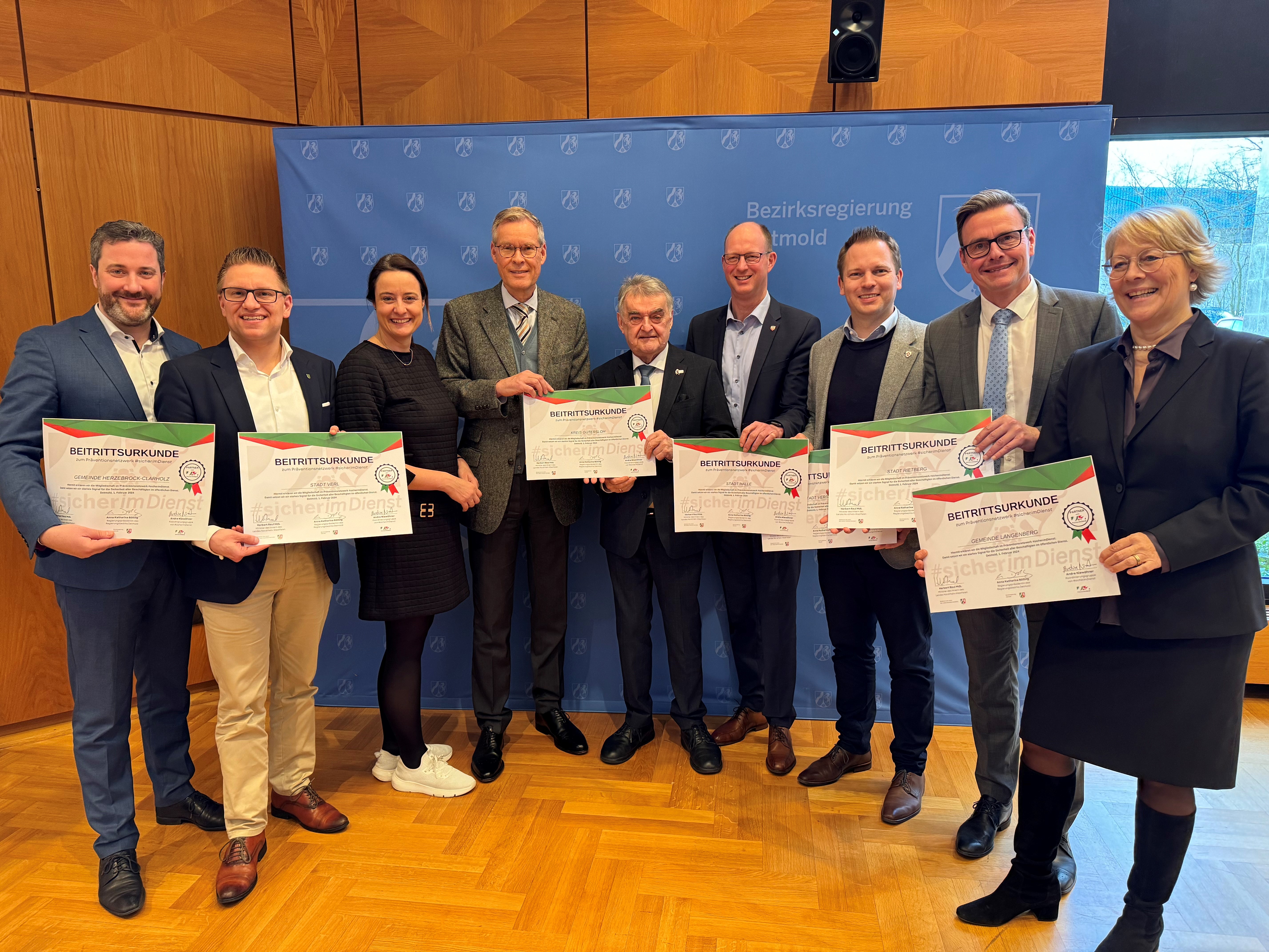 Kreis Gütersloh tritt Netzwerk bei