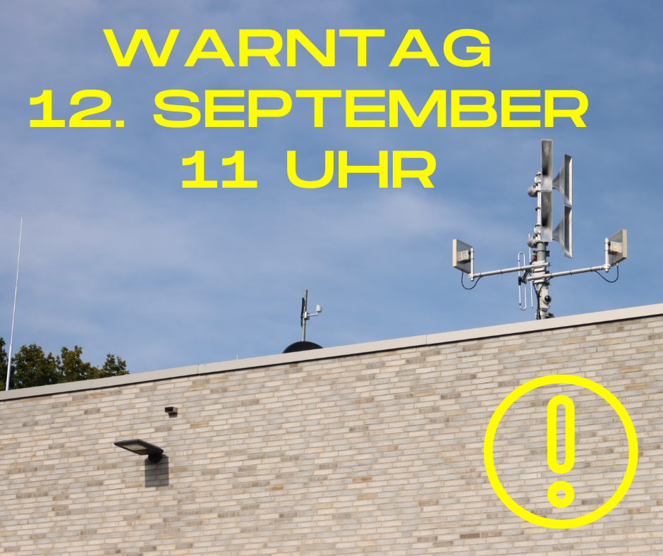 Landesweiter Warntag - 1