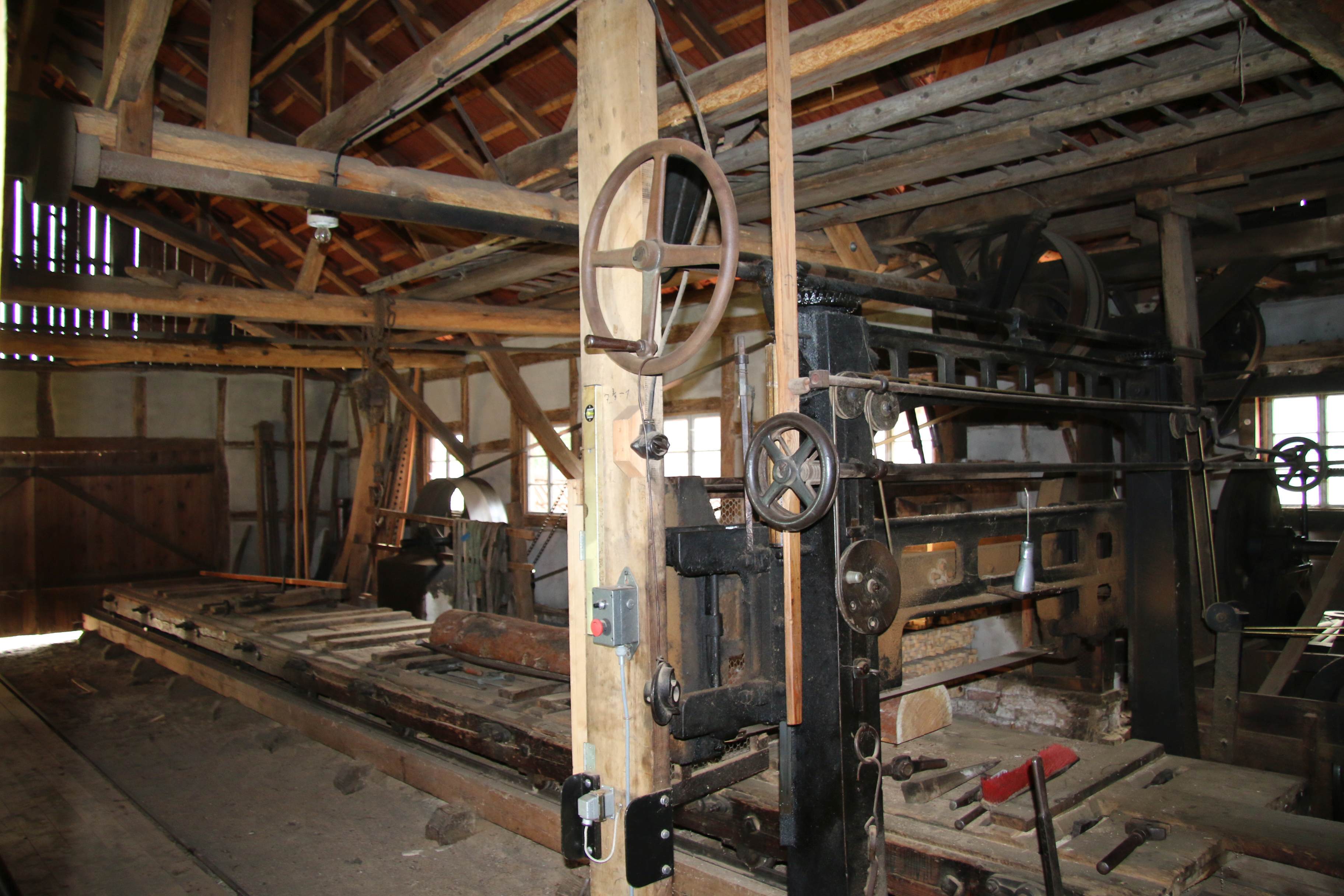 Sägemühle Meier Osthoff, Archivfoto aus 2018 Sägemühle Meier Osthoff, Archivfoto aus 2018