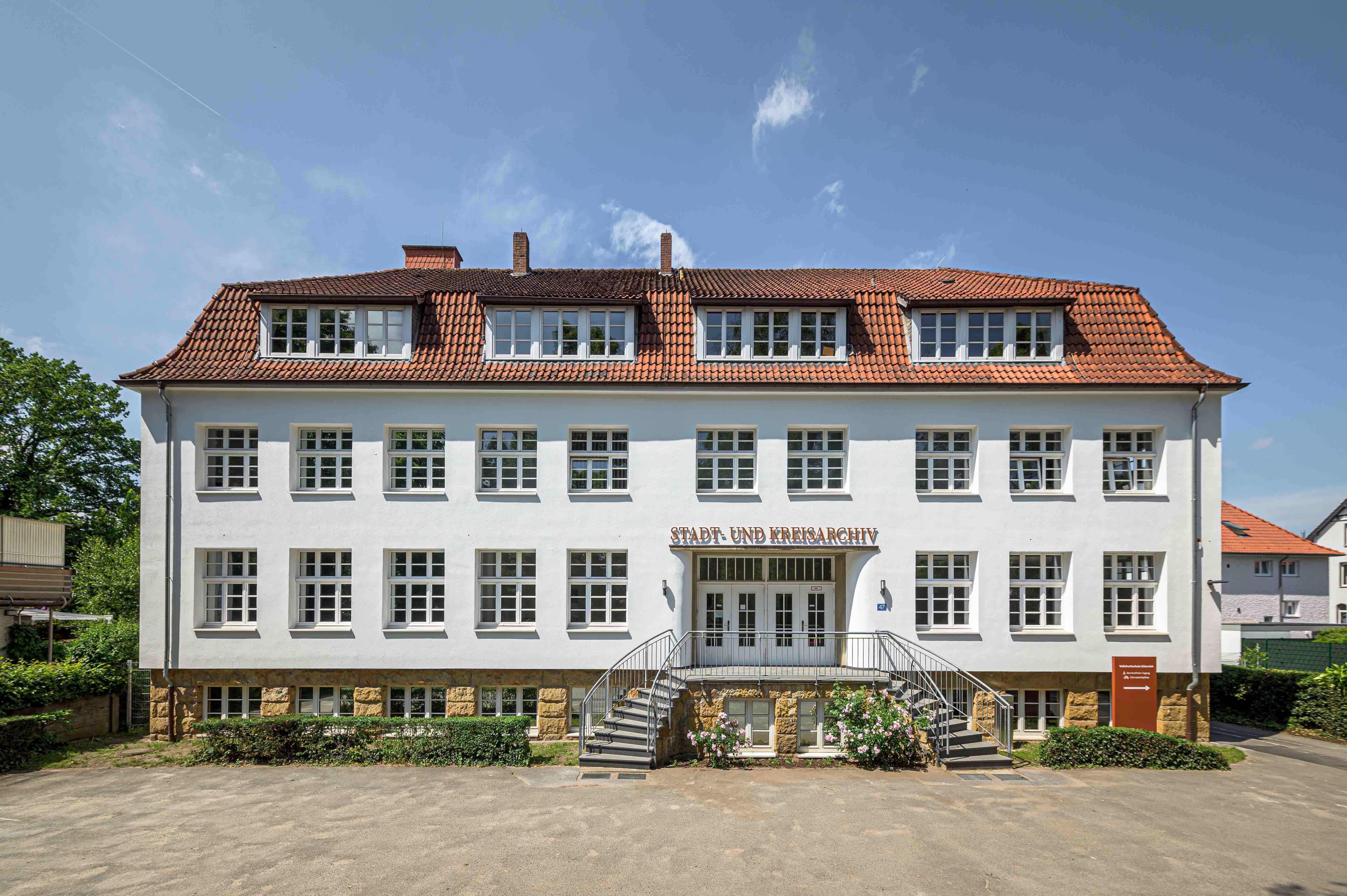 Stadt- und Kreisarchiv Gütersloh von außen