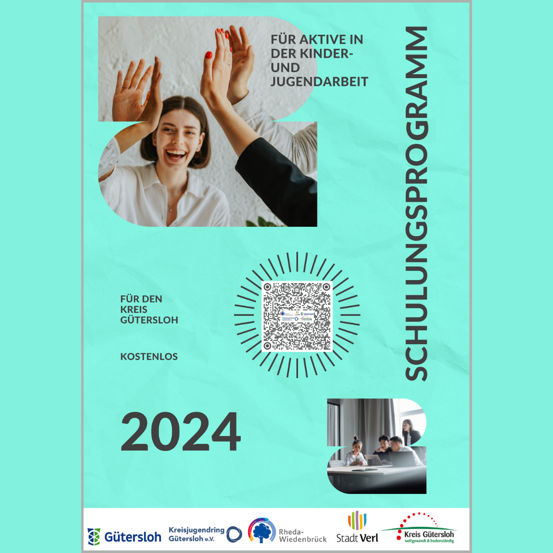 Grafik Schulungsprogramm für Aktive in der Kinder- und Jugendarbeit