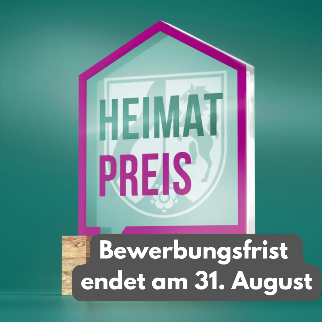 Bewerbungsfrist endet am 31. August - 1 Bewerbungsfrist endet am 31. August - 1