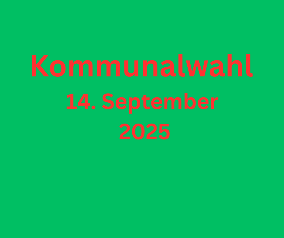 Grafik Kommunalwahl 2025