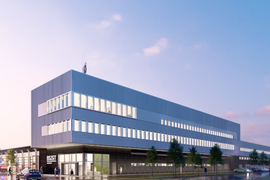 Bevölkerungsschutzzentrum Kreis Gütersloh. Visuaalisierung: Struhk Architektur