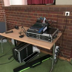 Medientechnik für Heimathaus (Holtkämperei) und Festhalle.