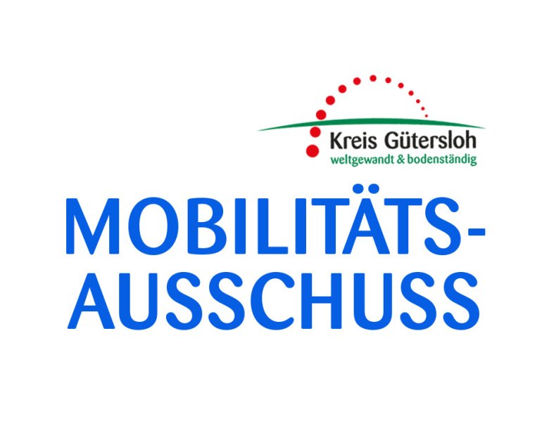 Grafik mit der Aufschrift 'Mobilitätsausschuss'