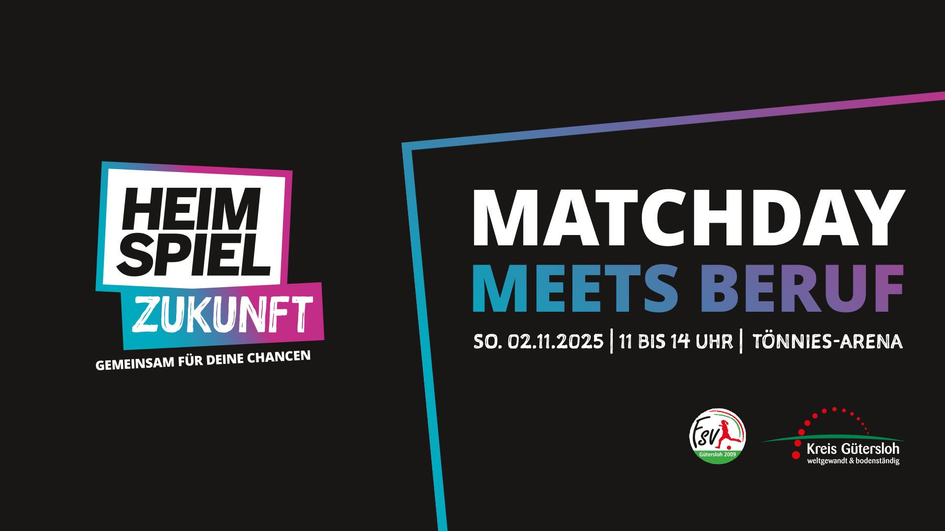 Grafik zur Veranstaltung Matchday meets Beruf