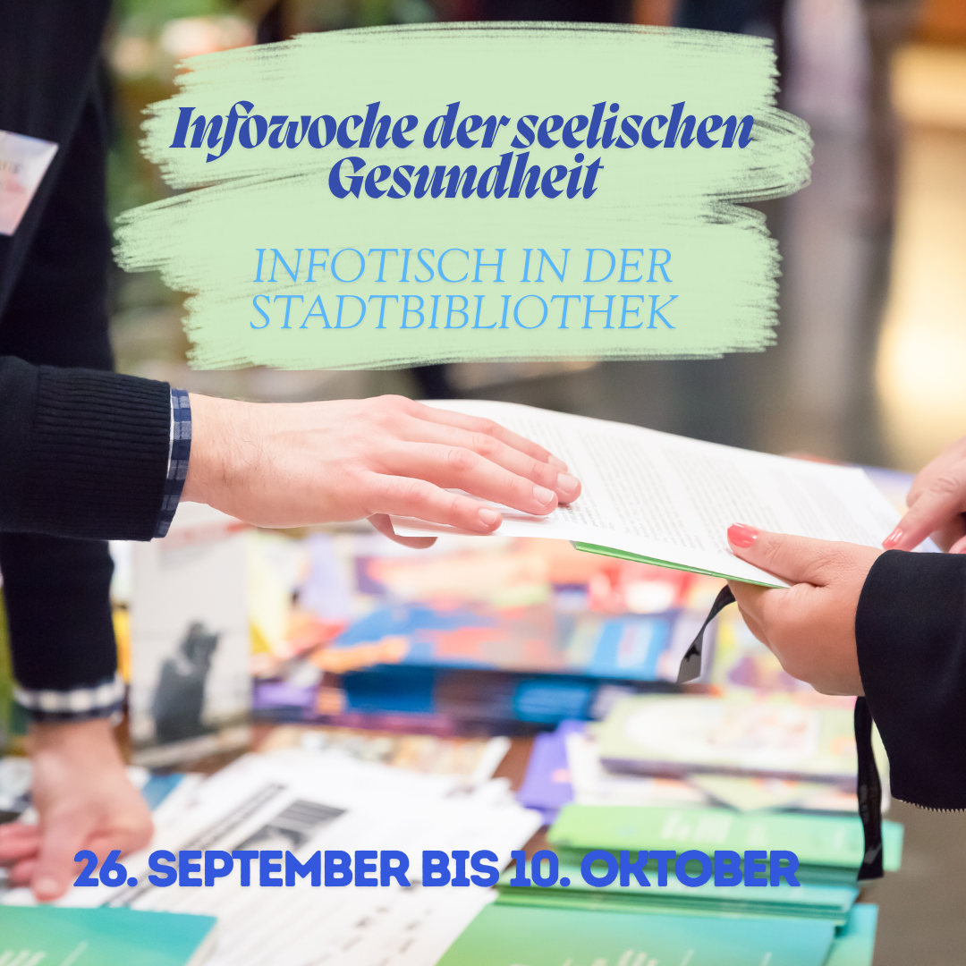 Informationswoche zur seelischen Gesundheit