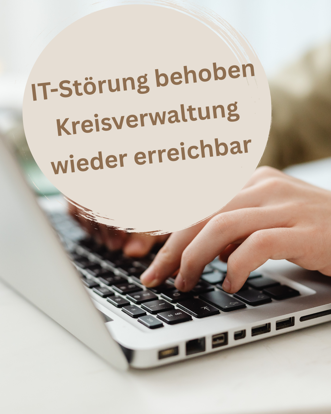 Kreisverwaltung wieder erreichbar