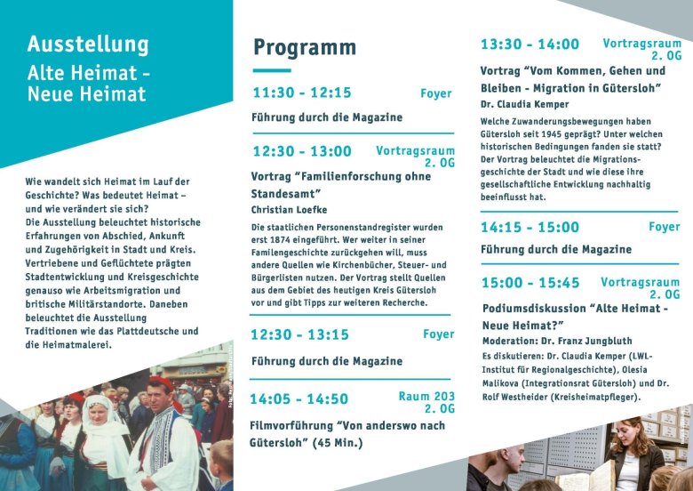 Flyer Tag der Archive 2. Seite