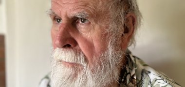 Der Harsewinkeler Künstler Heinz Schößler.