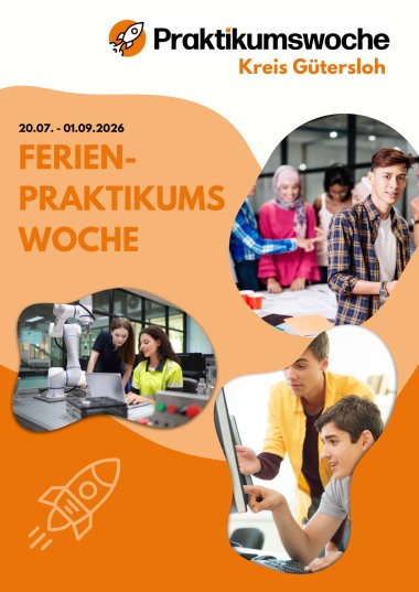 Flyer zur Praktikumswoche