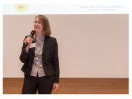 Susanne Koch, Kreisdirektorin bei der Begrüßung
