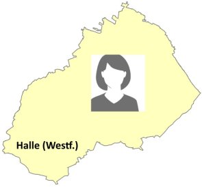 Halle - blanko