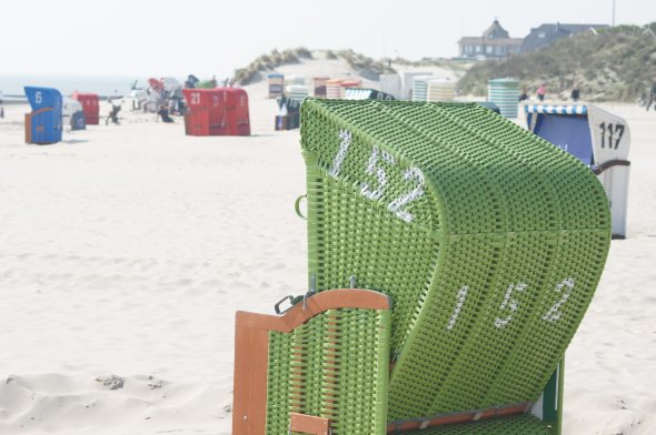 Bild: Strandkorb auf Borkum (CO)
