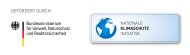 Logos des BMU und der Klimaschutz Initiative