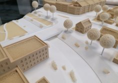 Detailansicht des Modells - Flussansicht