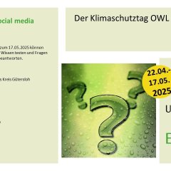 Klimaquiz des Kreis Gütersloh auf Social Media