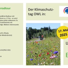 Klimaschutz-Fahrradtour am 17.05. in Rheda-Wiedenbrück