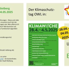 Klimawoche in Rietberg vom 28.04. bis 04.05.