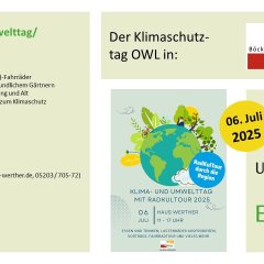 Klima- und Umwelttag und RadKulTour in Werther am 06.07.
