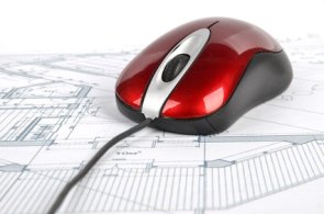 Blueprint and mouse Blueprint and mouse