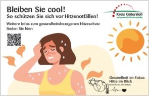 Postkarte Hitze