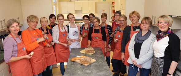 Teilnehmerinnen der Fortbildung "Ich kann Kochen!"